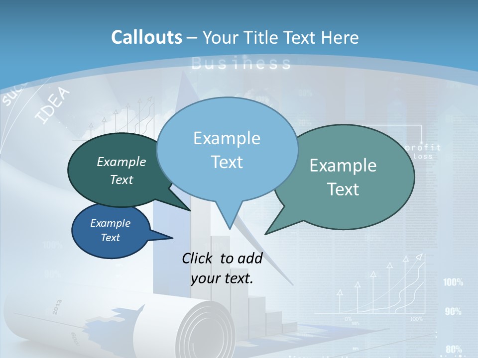 Nature Freeze Happy PowerPoint Template