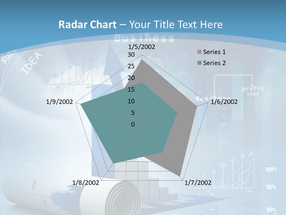 Nature Freeze Happy PowerPoint Template