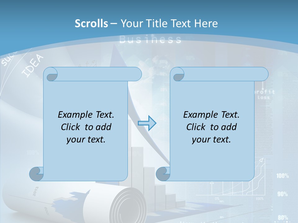 Nature Freeze Happy PowerPoint Template
