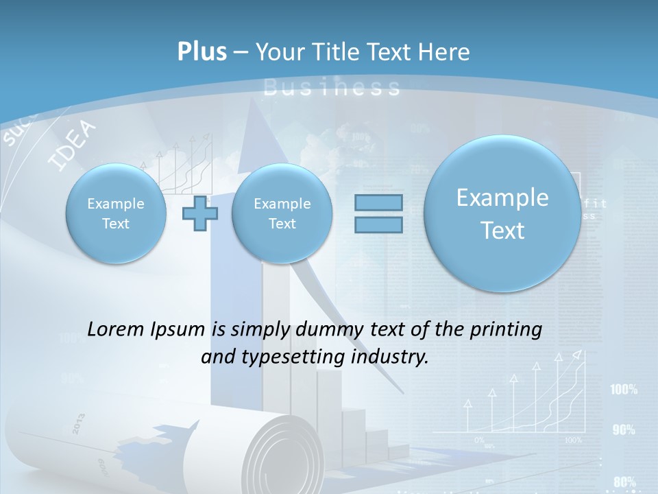 Nature Freeze Happy PowerPoint Template
