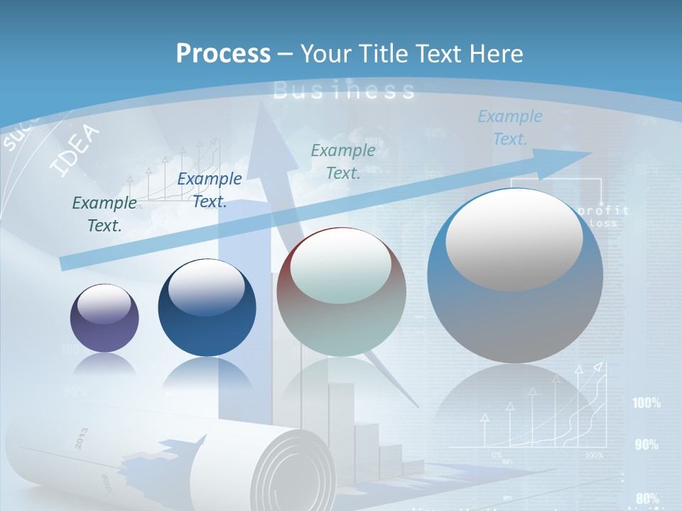 Nature Freeze Happy PowerPoint Template