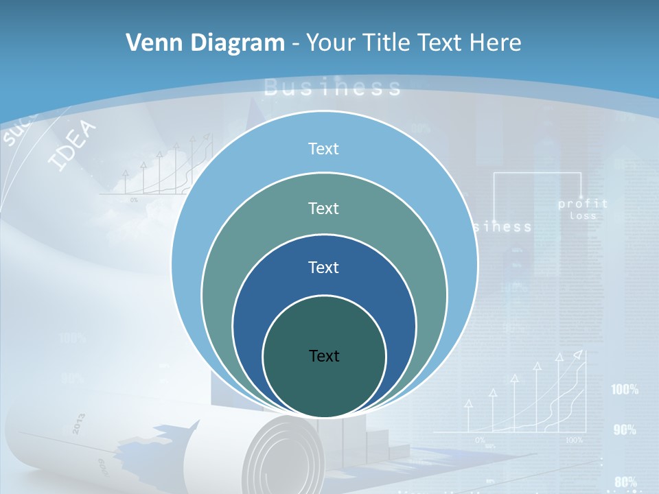 Nature Freeze Happy PowerPoint Template