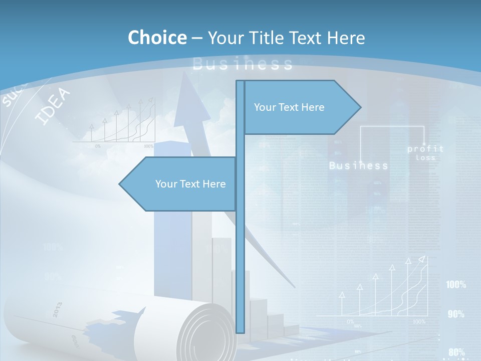 Nature Freeze Happy PowerPoint Template