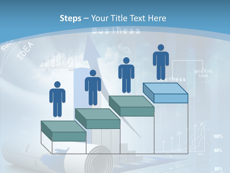 Nature Freeze Happy PowerPoint Template