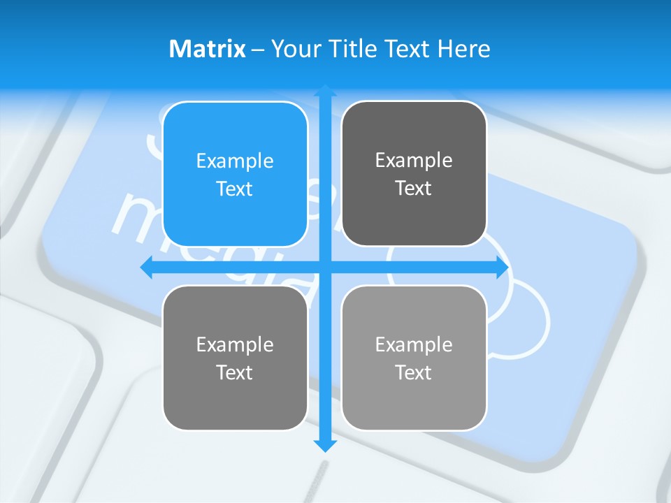 Fingerprint Letter Communication PowerPoint Template