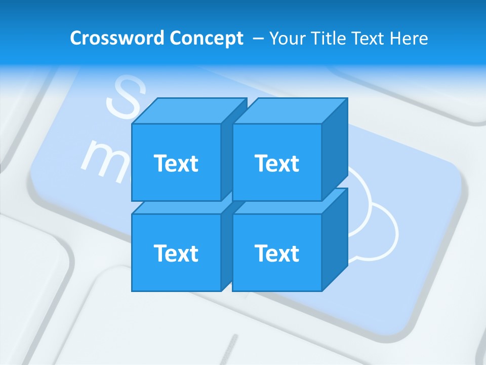 Fingerprint Letter Communication PowerPoint Template