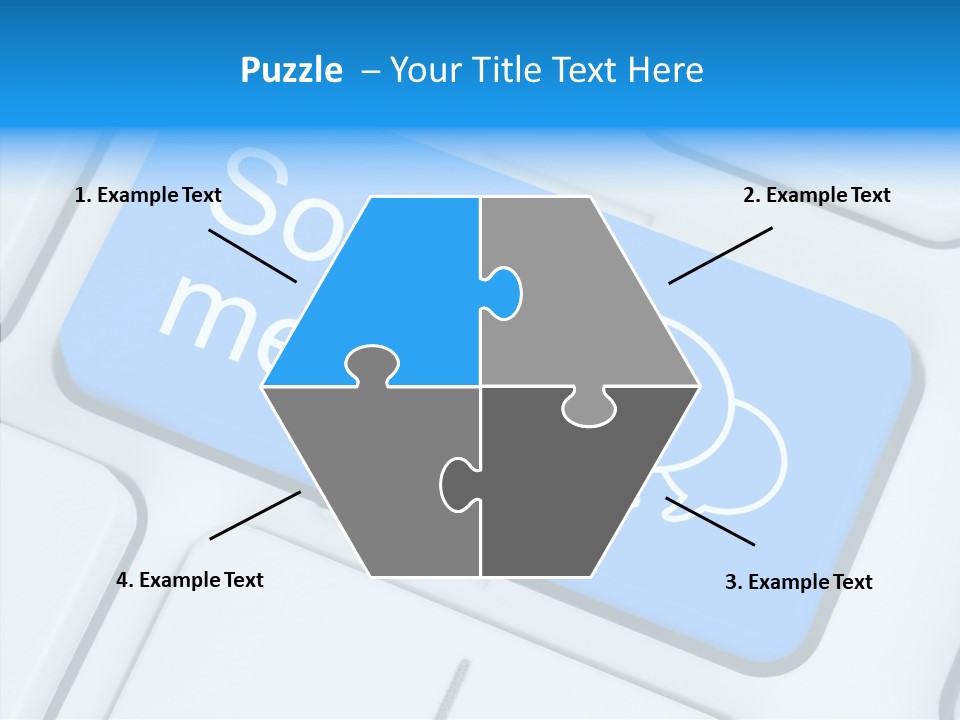 Fingerprint Letter Communication PowerPoint Template