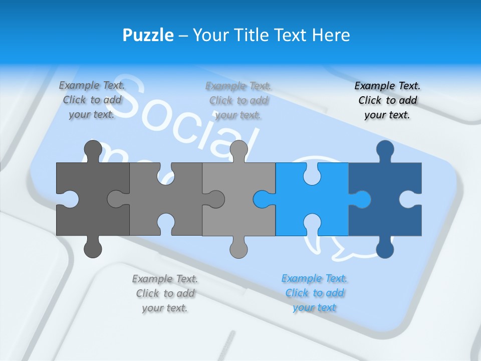 Fingerprint Letter Communication PowerPoint Template