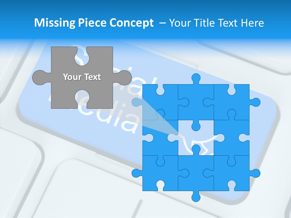 Fingerprint Letter Communication PowerPoint Template