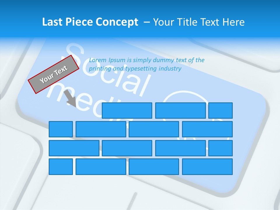 Fingerprint Letter Communication PowerPoint Template