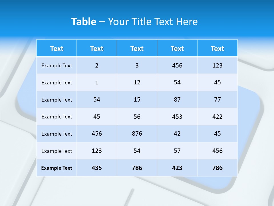 Fingerprint Letter Communication PowerPoint Template