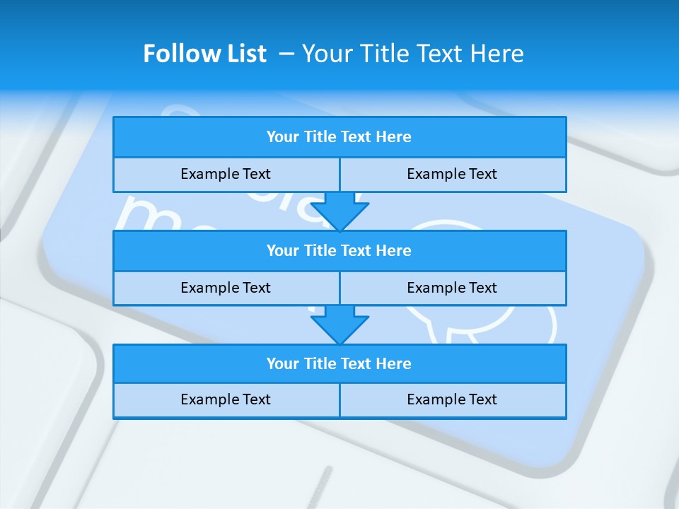 Fingerprint Letter Communication PowerPoint Template