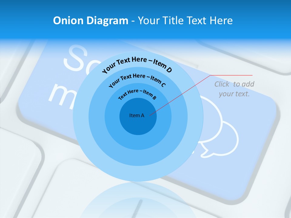 Fingerprint Letter Communication PowerPoint Template