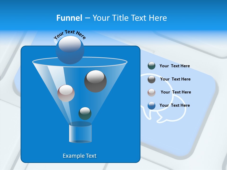 Fingerprint Letter Communication PowerPoint Template