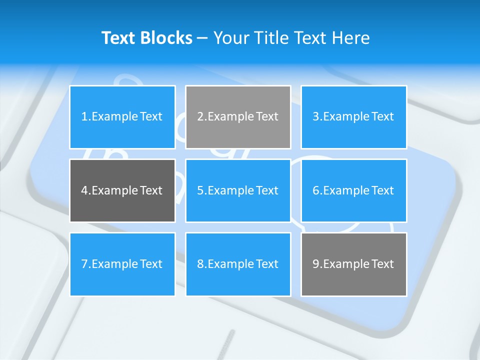 Fingerprint Letter Communication PowerPoint Template
