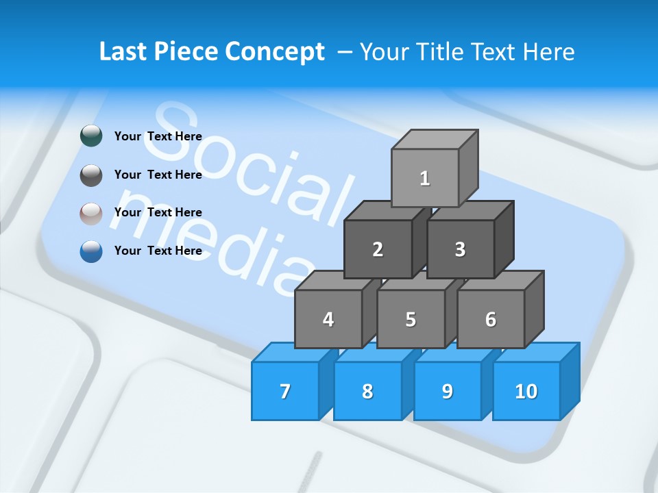Fingerprint Letter Communication PowerPoint Template