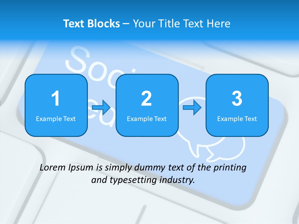 Fingerprint Letter Communication PowerPoint Template