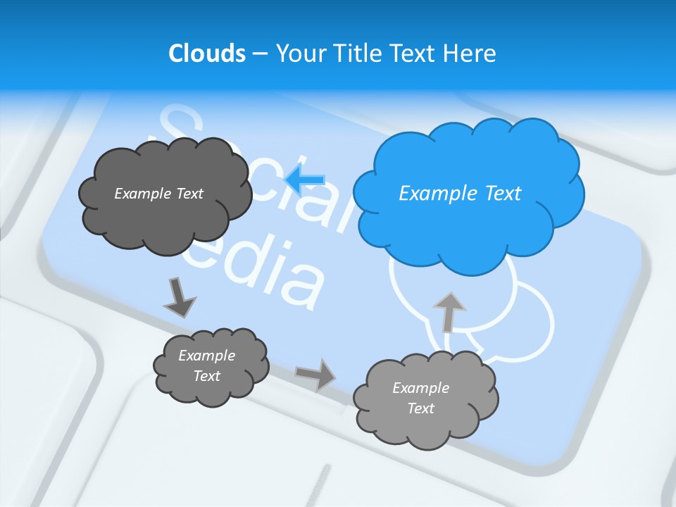 Fingerprint Letter Communication PowerPoint Template