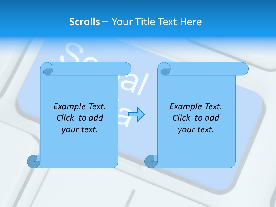 Fingerprint Letter Communication PowerPoint Template