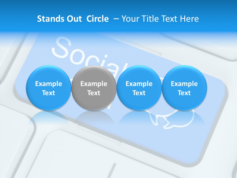 Fingerprint Letter Communication PowerPoint Template