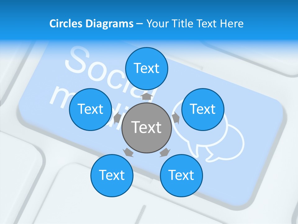Fingerprint Letter Communication PowerPoint Template
