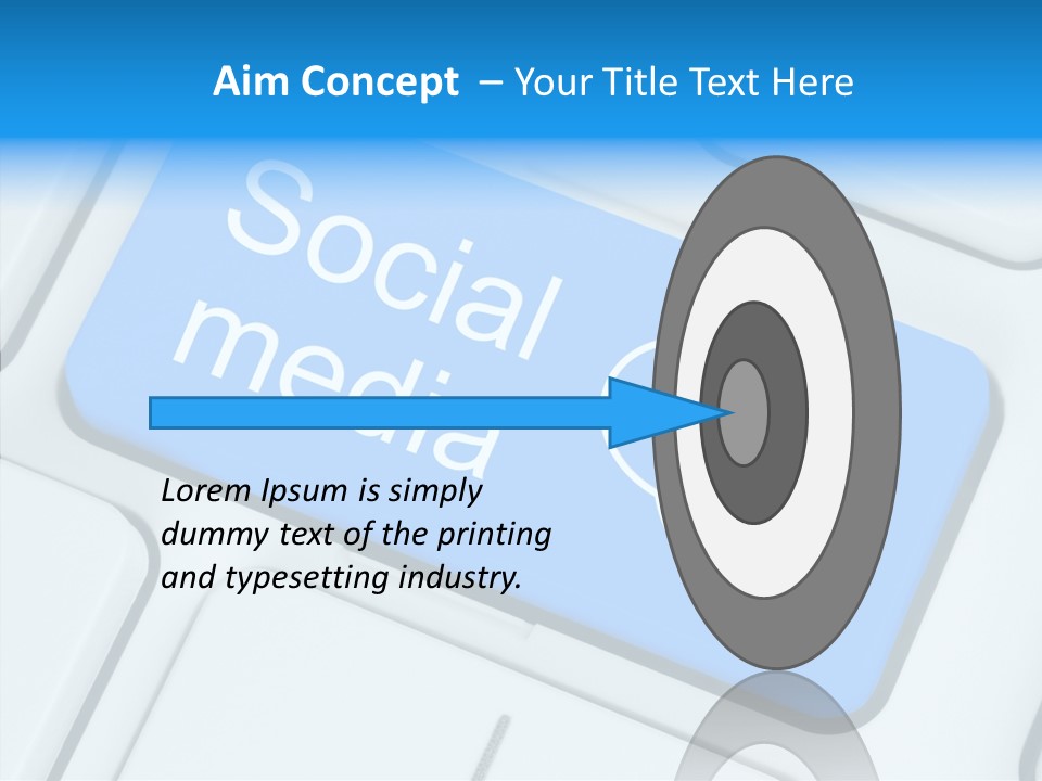 Fingerprint Letter Communication PowerPoint Template