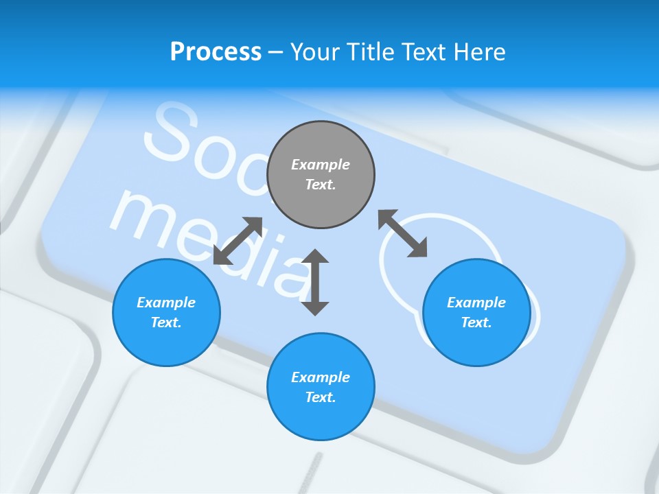 Fingerprint Letter Communication PowerPoint Template