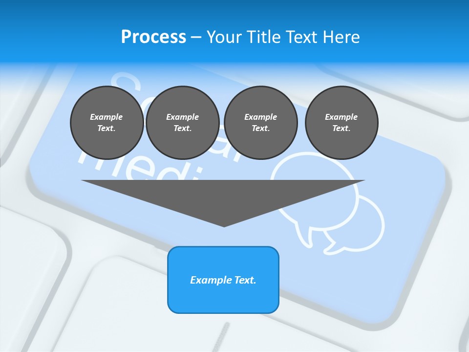 Fingerprint Letter Communication PowerPoint Template