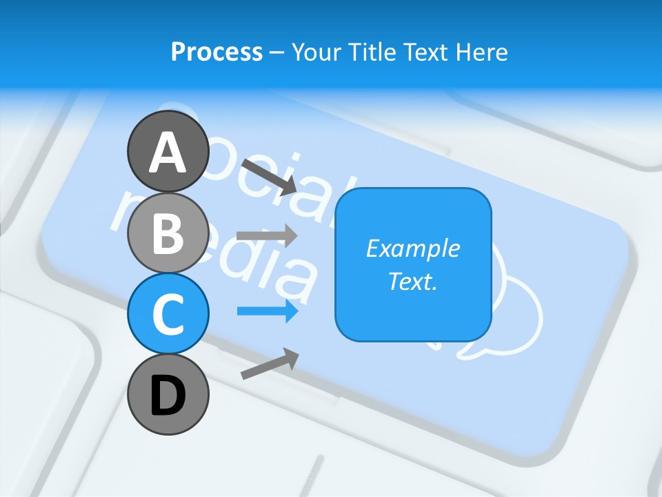 Fingerprint Letter Communication PowerPoint Template