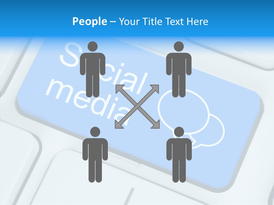 Fingerprint Letter Communication PowerPoint Template