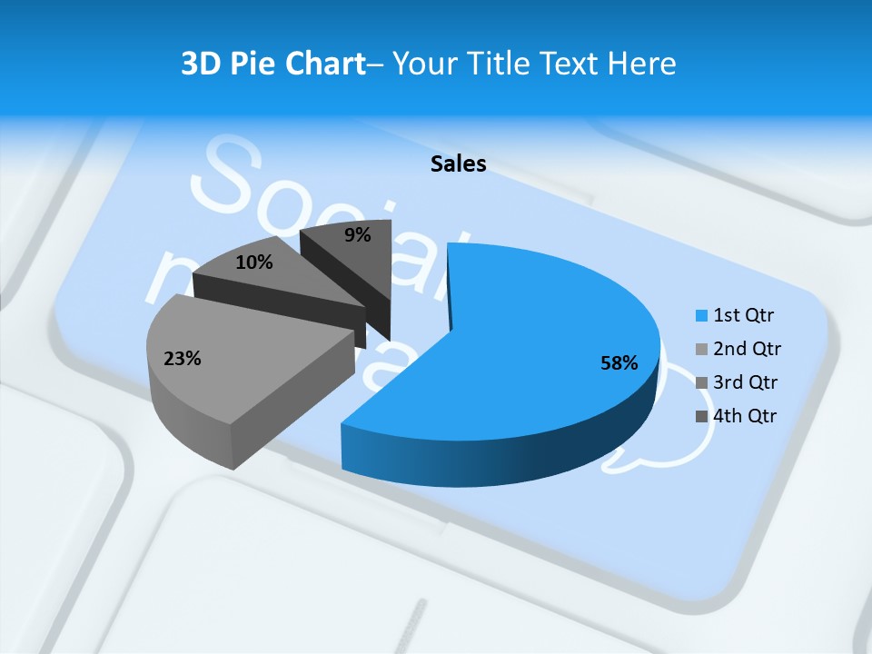 Fingerprint Letter Communication PowerPoint Template