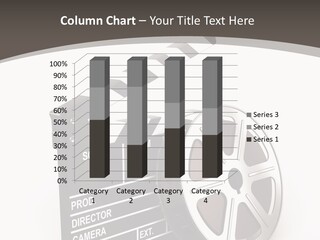 Cinema Camera Objects PowerPoint Template