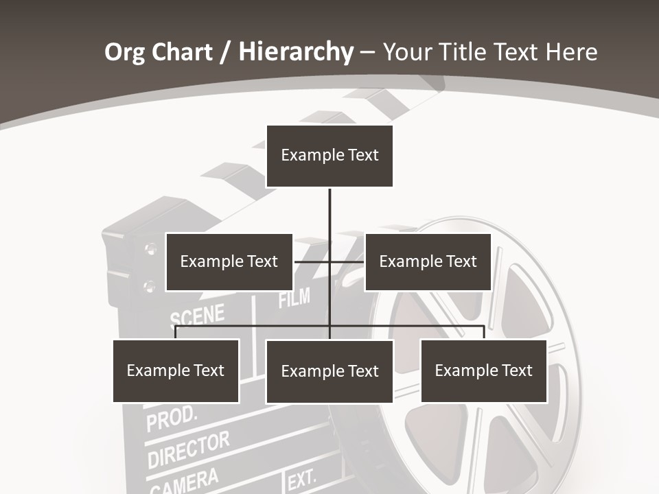 Cinema Camera Objects PowerPoint Template
