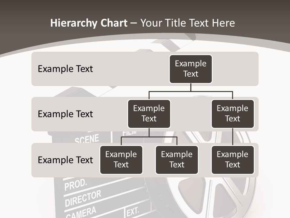 Cinema Camera Objects PowerPoint Template