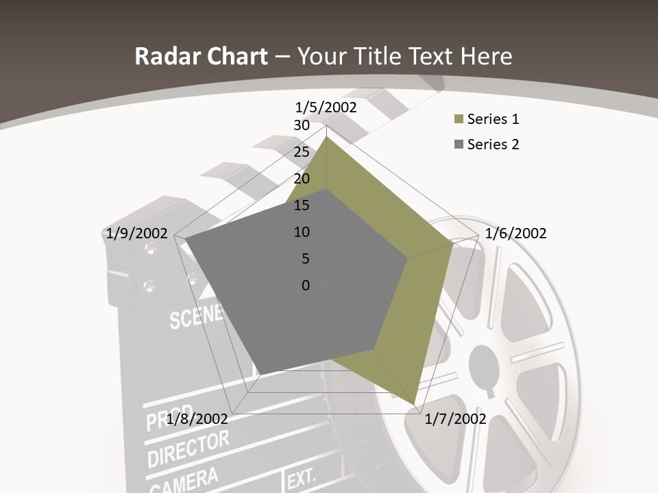 Cinema Camera Objects PowerPoint Template