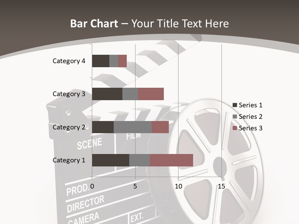 Cinema Camera Objects PowerPoint Template