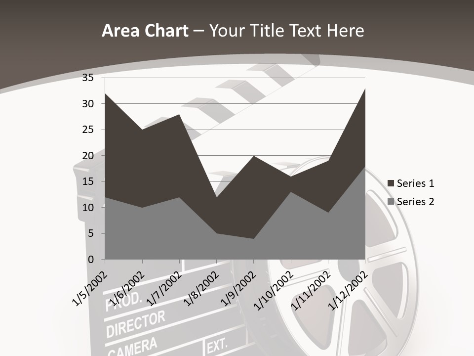 Cinema Camera Objects PowerPoint Template