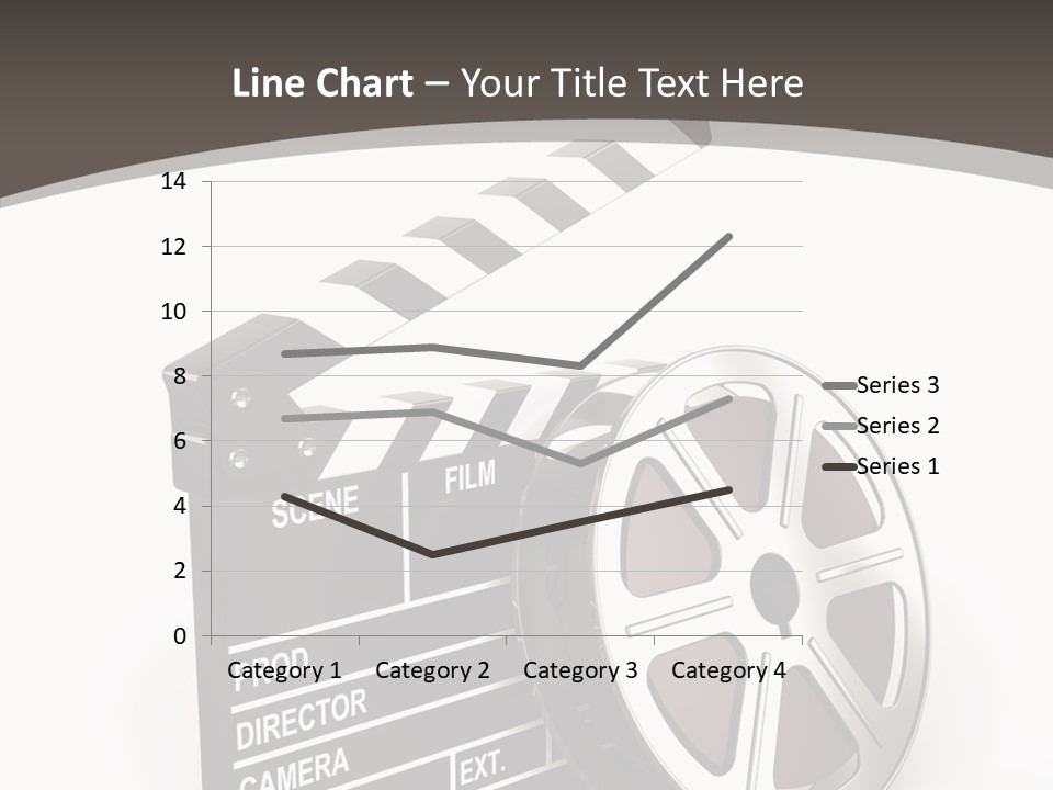 Cinema Camera Objects PowerPoint Template