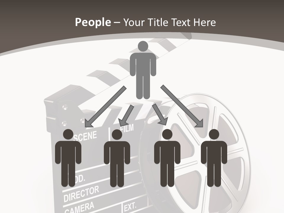 Cinema Camera Objects PowerPoint Template