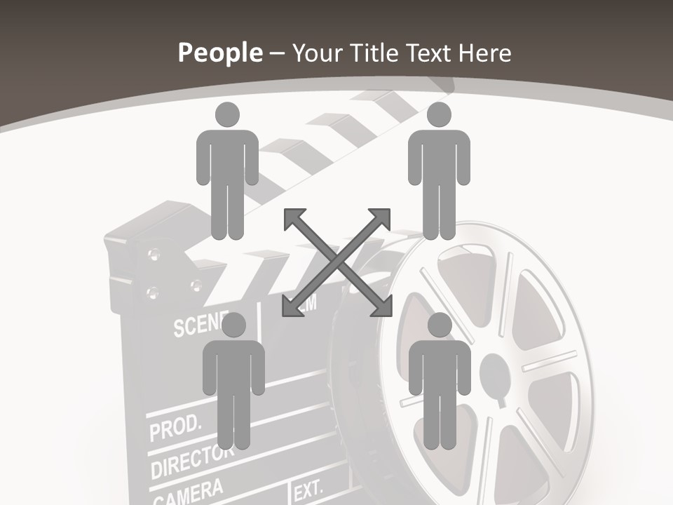 Cinema Camera Objects PowerPoint Template