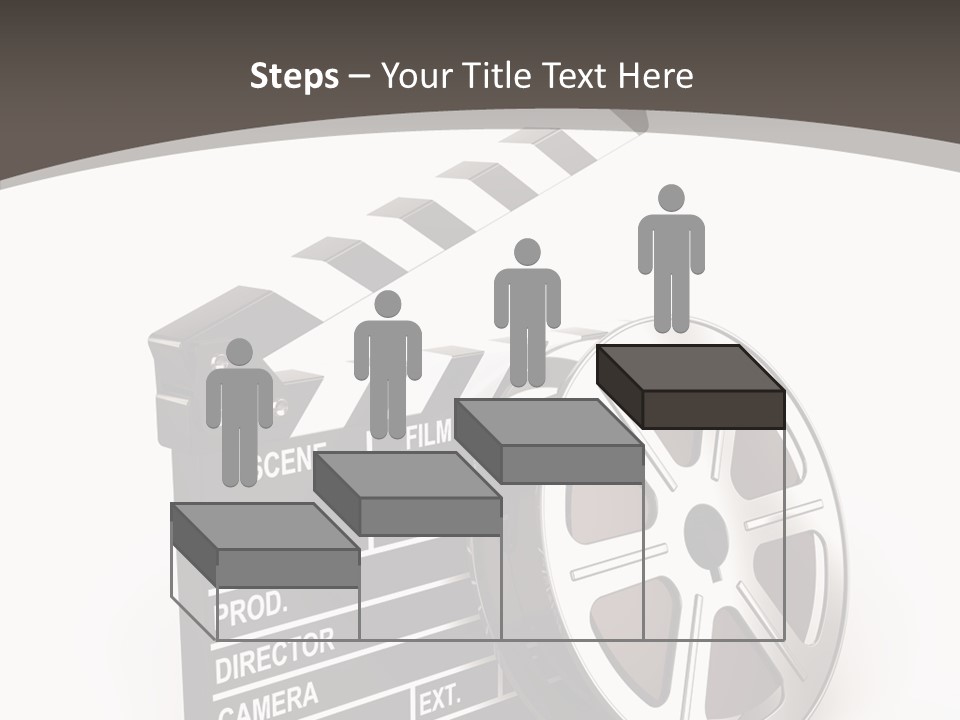 Cinema Camera Objects PowerPoint Template