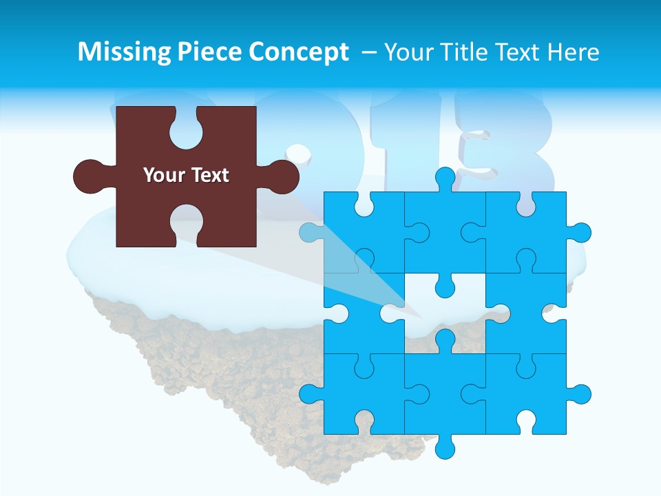 Year Little Fly PowerPoint Template