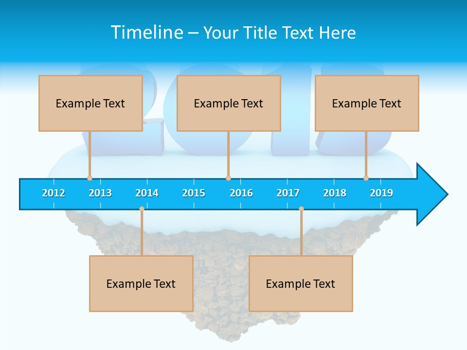 Year Little Fly PowerPoint Template