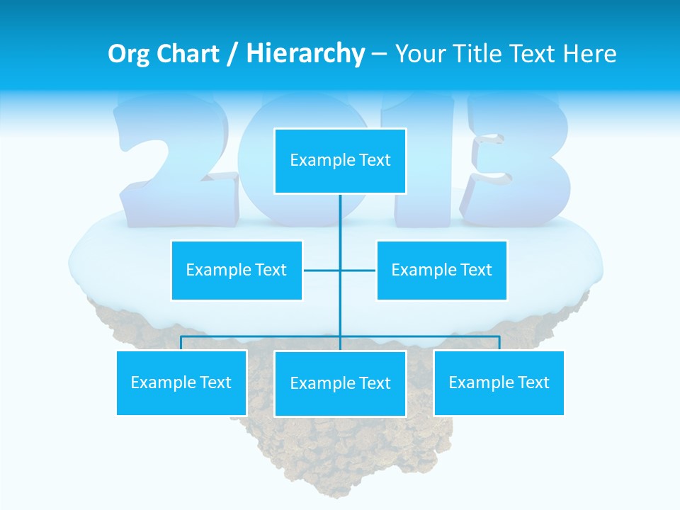 Year Little Fly PowerPoint Template