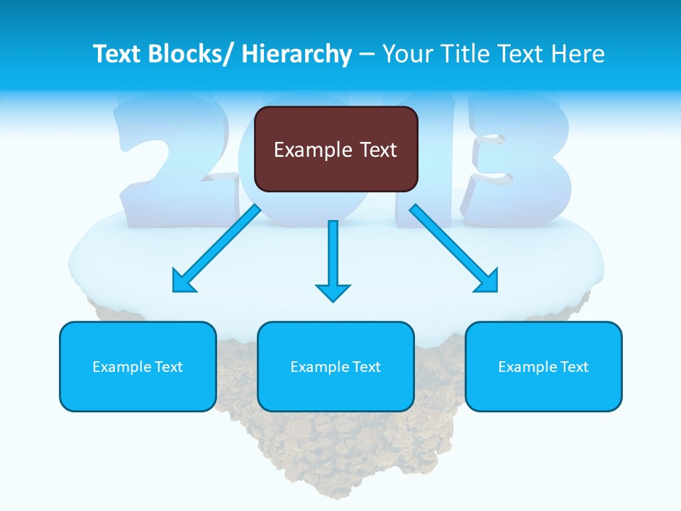 Year Little Fly PowerPoint Template