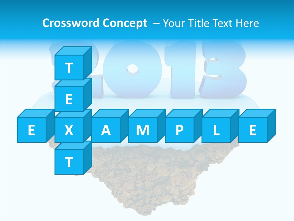 Year Little Fly PowerPoint Template