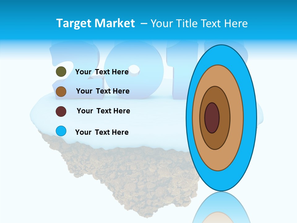 Year Little Fly PowerPoint Template