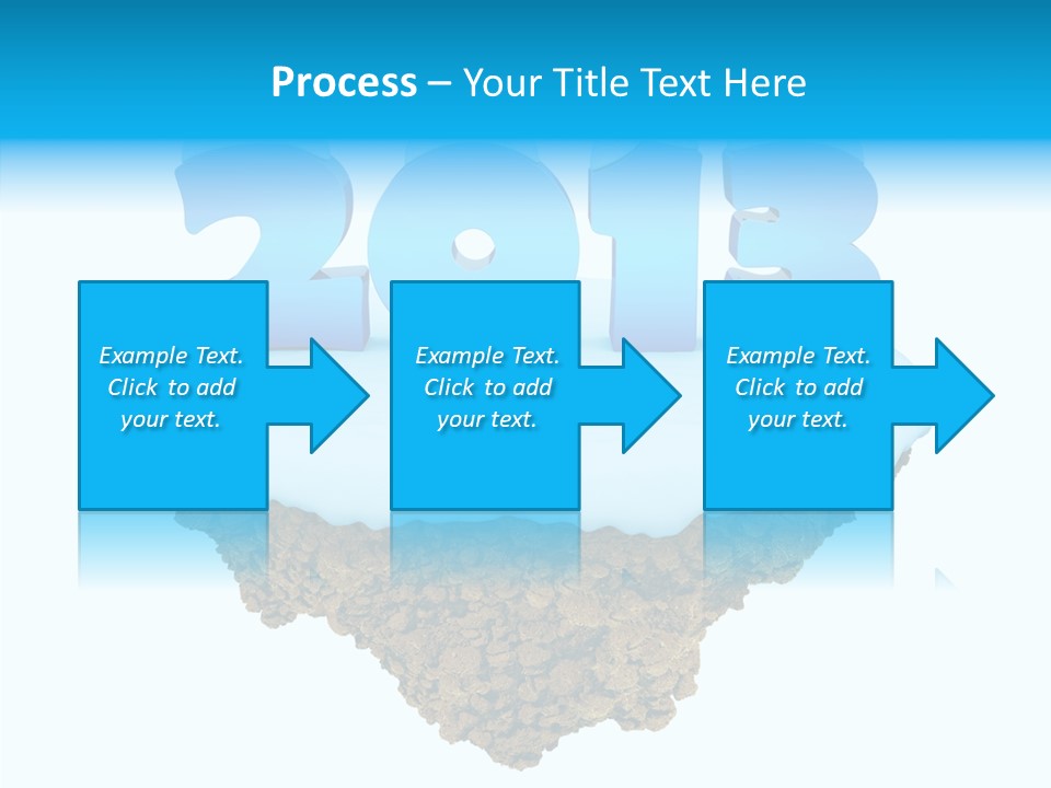 Year Little Fly PowerPoint Template