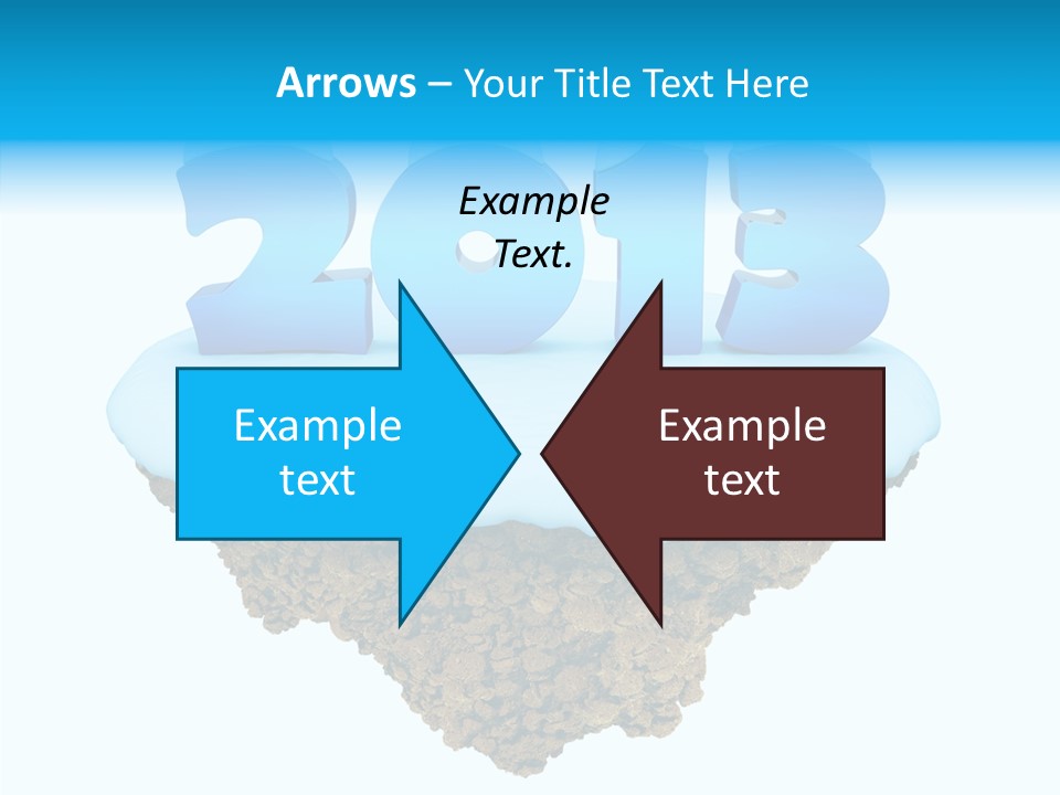 Year Little Fly PowerPoint Template