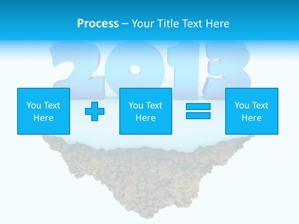 Year Little Fly PowerPoint Template